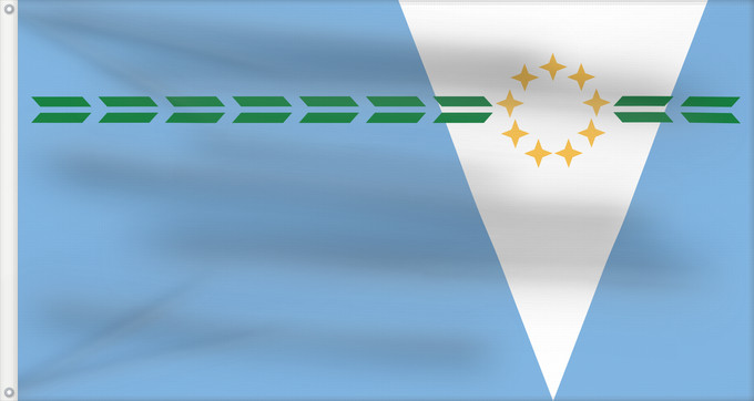 Drapeau, avec deux œillets métalliques et guindant renforcé : Provincia de Formosa Formosa Province, Argentina Province de Formosa Formosa provincia formosa provinz Formosa Provincia