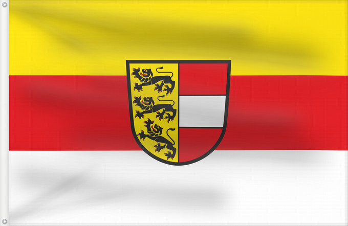 Bandera, con dos ojales metálicos y lado del asta reforzado: Carinthia	Carinthia (state)	Kärnten	Carintia