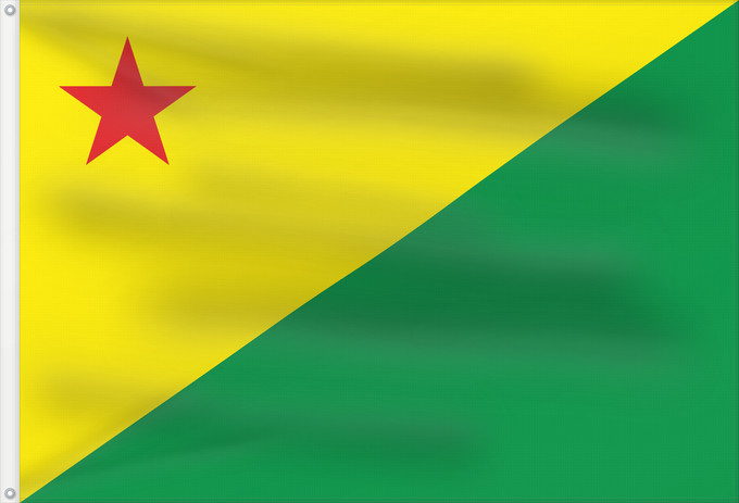 Drapeau, avec deux œillets métalliques et guindant renforcé : Acre	Acre (state)	Acro	Acriana
