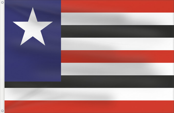 Drapeau, avec deux œillets métalliques et guindant renforcé : Maranhão