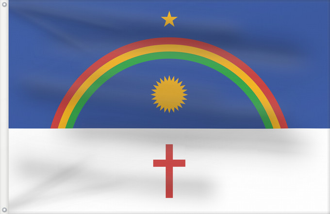 Flag, with two metal eyelets and reinforced hoist: Pernambuco	State of Pernambuco, Brazil	Pernambouc	Pernambuco, Brasil