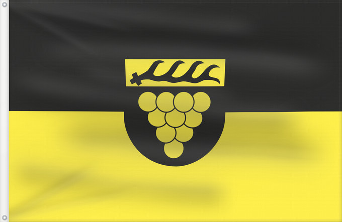 Bandera, con dos ojales metálicos y lado del asta reforzado: Weinstadt (Region Stuttgart)
