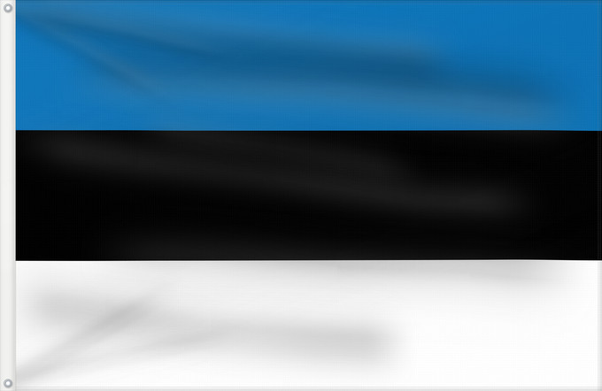 Drapeau, avec deux œillets métalliques et guindant renforcé : Estonia L Estonie Estland Estone Estónia Estonii Сцяг Эстоніі Национално знаме на Естония Estonská vlajka Σημαία της Εσθονίας Eesti lipp پرچم کشور استونی Viron HEastóine Észtország エストニアの国旗 ესტონეთის დროშა Estijos Igaunijas Знаме на Естонија Estoniei Флаг