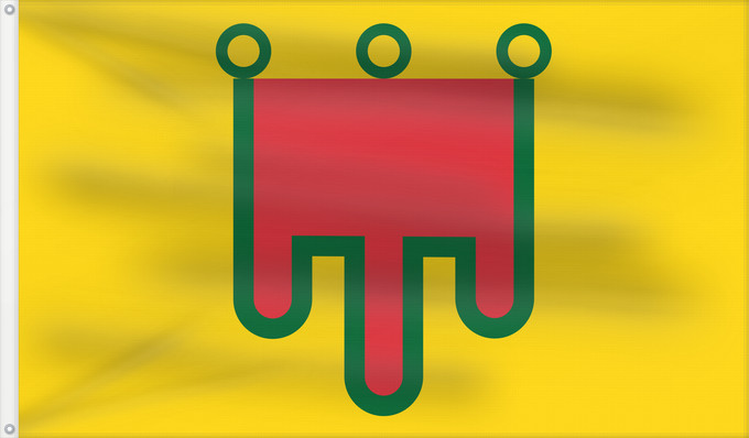 Flag, with two metal eyelets and reinforced hoist: Auvergne Region Auvergne in France Région Auvergne en France Auvèrnia