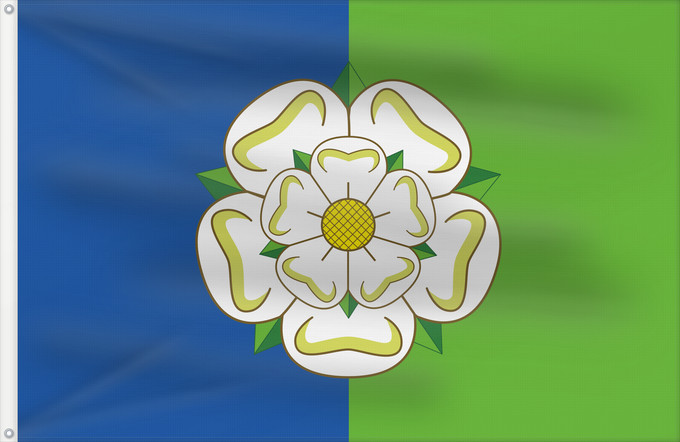 Flag, with two metal eyelets and reinforced hoist: East Riding of Yorkshire