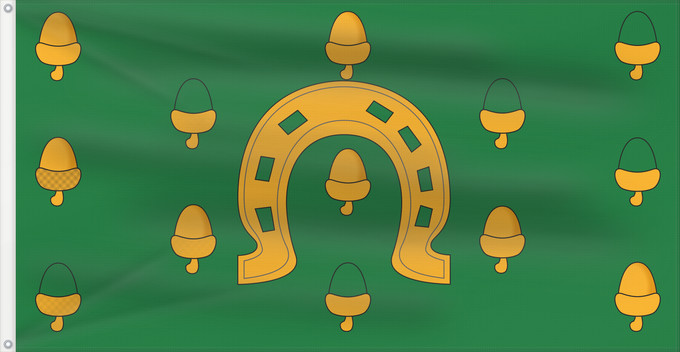 Flag, with two metal eyelets and reinforced hoist: Rutland  older colours	Rutland	comté de Rutland