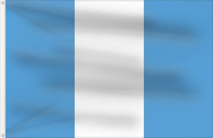 Flag, with two metal eyelets and reinforced hoist: Civil Ensign of Guatemala	Guatemala	Civil de Guatemala