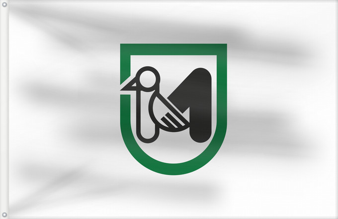 Drapeau, avec deux œillets métalliques et guindant renforcé : Marche	It is easy to put a border around this flag image	marche	Marcas	Italienischen Region Marken	Regione italiana Marche