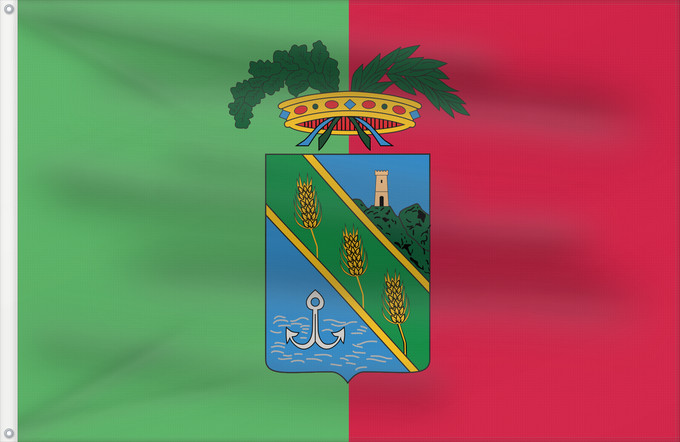 Flag, with two metal eyelets and reinforced hoist: Latina	Province of Latina	Province de Latina	Provincia de Latina	Provinz Latina	Provincia di Latina