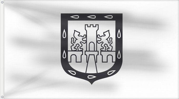 Flagge, mit zwei Metallösen und verstärktem Besatzband: Mexico City, Mexico Mexico City (District) Ciudad de México Ciudad de México, México Mexiko-Stadt Città del Messico
