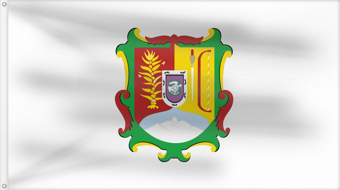Flag, with two metal eyelets and reinforced hoist: Nayarit