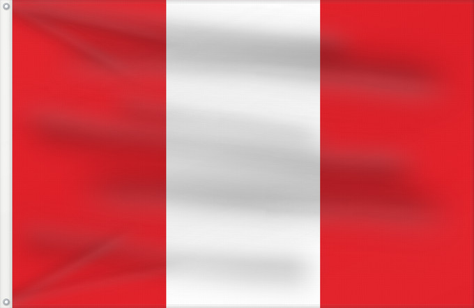 Drapeau, avec deux œillets métalliques et guindant renforcé : Peru	Pérou	Perú	Perù	Piruw wiphala	Perus	Piruwpa unanchan	Флаг Перу