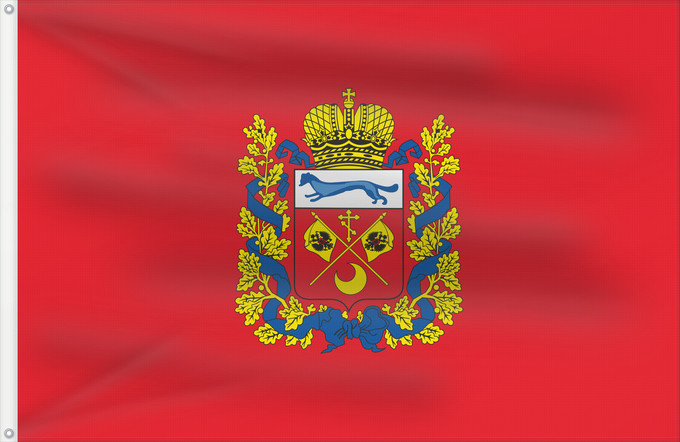 Drapeau, avec deux œillets métalliques et guindant renforcé : Orenburg Oblast Orenburg Oblast Oblast d'Orenbourg Óblast de Oremburgo Oblast Orenburg