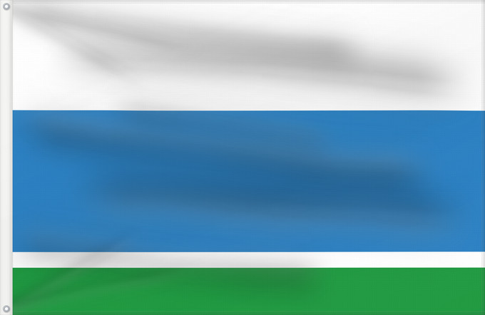 Bandera, con dos ojales metálicos y lado del asta reforzado: Sverdlovsk Oblast Sverdlovsk Oblast, Russia Oblast de Sverdlovsk Óblast de Sverdlovsk Oblast Swerdlowsk Флаг Свердловской области