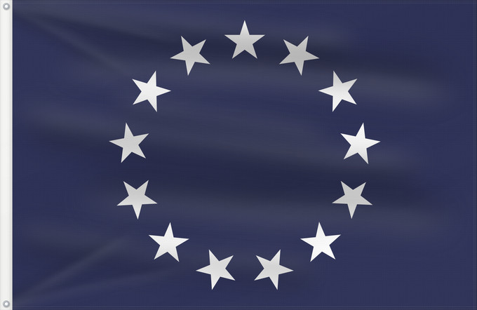 Bandera, con dos ojales metálicos y lado del asta reforzado: United States Foreign Service Officer	Flag of a United States Foreign Service Officer	The official flag for an officer of the United States Foreign Service