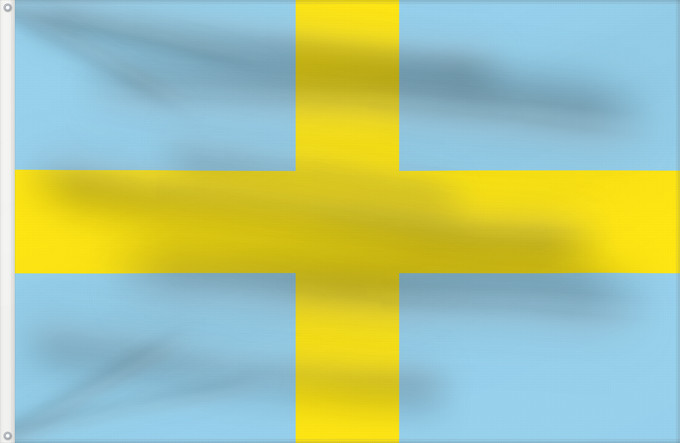 Bandera, con dos ojales metálicos y lado del asta reforzado: Havelange Belgian municipality Havelange