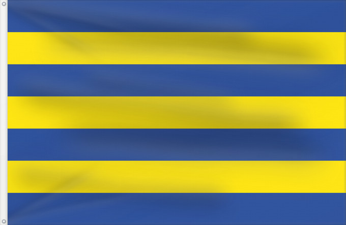 Bandera, con dos ojales metálicos y lado del asta reforzado: Herbeumont Belgium