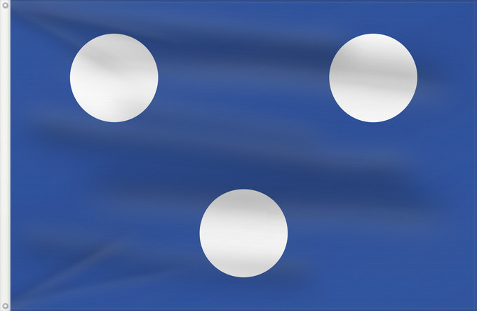 Flag, with two metal eyelets and reinforced hoist: Koekelare Belgian municipality Koekelare