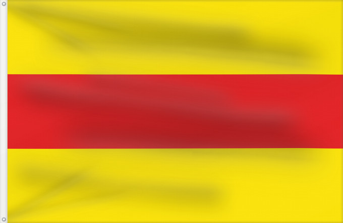 Bandera, con dos ojales metálicos y lado del asta reforzado: Wingene Belgian municipality Wingene Belgischen Gemeinde Wingene