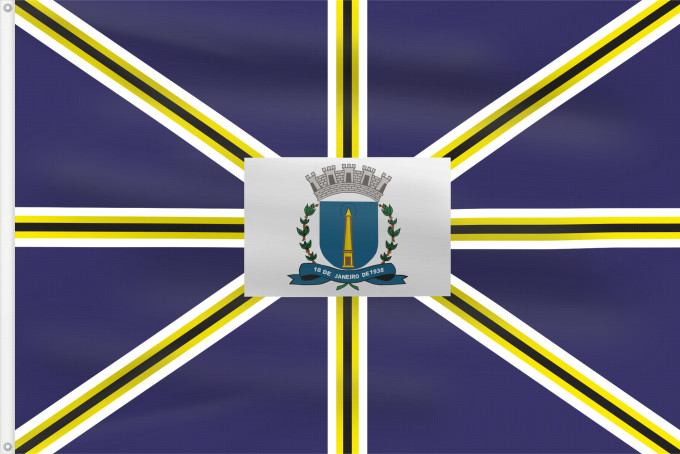 Flagge, mit zwei Metallösen und verstärktem Besatzband: CornelioProcopio Parana Brasil	Cornélio Procópio city, Paraná, Brazil	Cornélio Procópio	Município de Cornélio Procópio no estado do Paraná