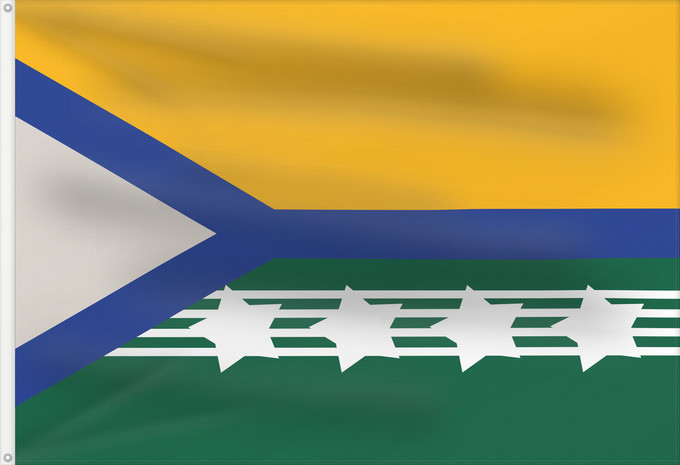 Bandera, con dos ojales metálicos y lado del asta reforzado: Rondonia pimenta bueno	Municipality of Pimenta Bueno in the State of Rondônia	Drapeau municipal de Pimenta Bueno (Brésil)	Bandera municipal de Pimenta Bueno (Brasil)	Gemeindeflagge Pimenta Bueno (Brasilien)	Bandiera municipale di Pimenta Bueno (Brasile)	M
