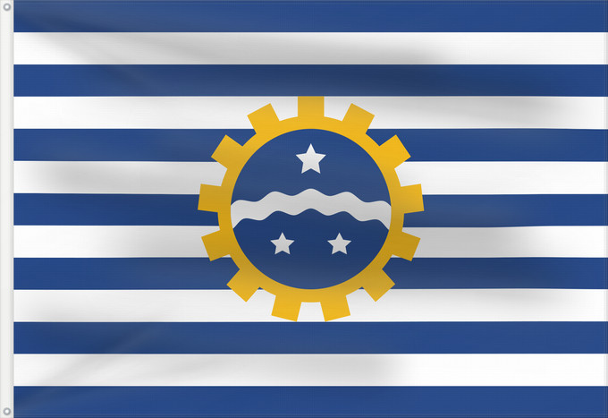 Bandera, con dos ojales metálicos y lado del asta reforzado: São José dos Campos Sao Paulo s city São José dos Campos, Brazil Município de São José das minas no Estado de São Paulo
