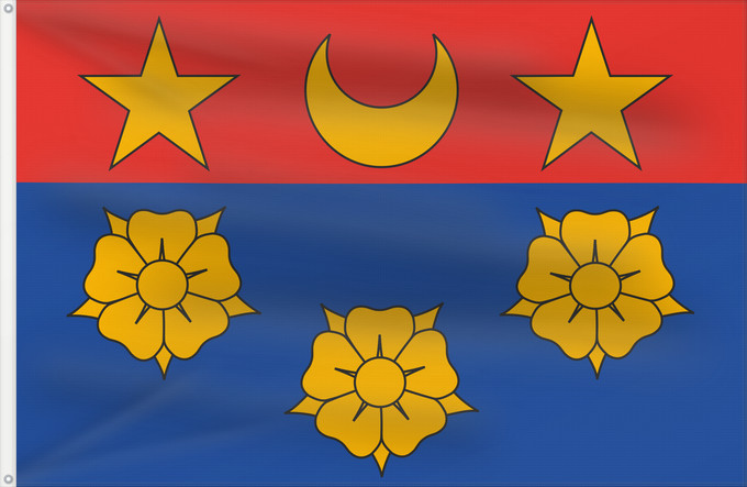 Drapeau, avec deux œillets métalliques et guindant renforcé : Ville ca Longueuil  Québec	Longueuil	Longueuil, Quebec