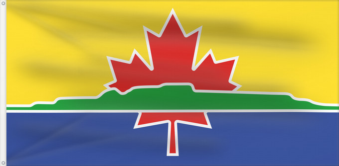 Drapeau, avec deux œillets métalliques et guindant renforcé : Thunder Bay	An approximation of the flag of the City of Thunder Bay	Thunder Bay (approximatif)	Thunder Bay (aproximado)	Thunder Bay (ungefähr)	Thunder Bay (approssimato)