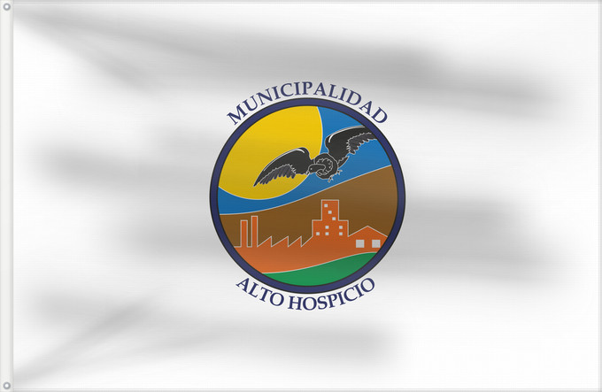 Flagge, mit zwei Metallösen und verstärktem Besatzband: Alto Hospicio	En Alto Hospicio, Chile	Alto Hospicio, Chile