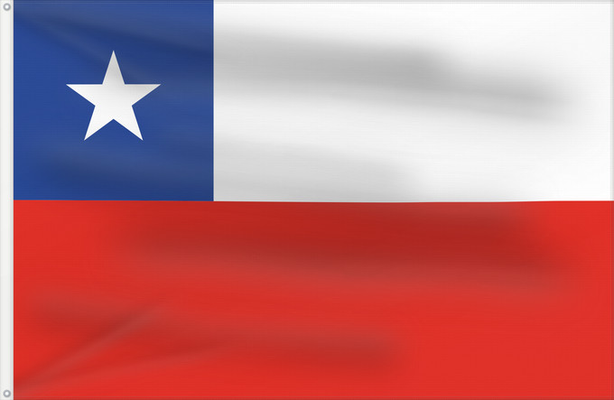 Drapeau, avec deux œillets métalliques et guindant renforcé : Chile	It is easy to put a border around this flag image	Chili	Cile	علم تشيلي	Национално знаме на Чили	ཅི་ལི། དར་ཆ།	Chilen	דגל צ ילה	チリの国旗	칠레의 국기	Флаг Чили	Čila	Chiles	Şili Cumhuriyeti	Прапор Чилі	​智利國旗