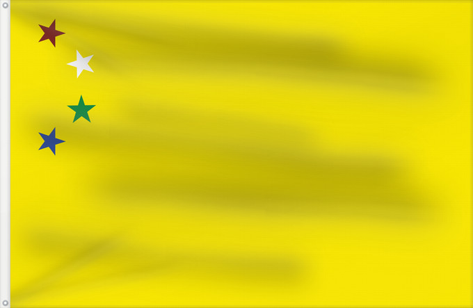 Drapeau, avec deux œillets métalliques et guindant renforcé : Federal republic of china