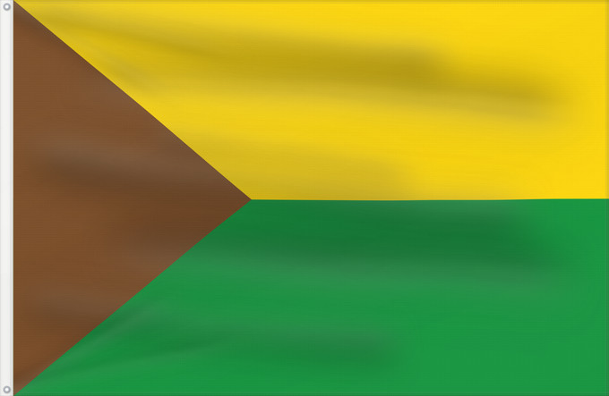 Flag, with two metal eyelets and reinforced hoist: Acevedo Huila Acevedo (Huila) Municipio de Acevedo Huila