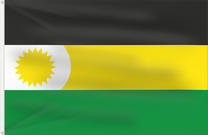 Flagge, mit zwei Metallösen und verstärktem Besatzband: Albania La Guajira Albania (La Guajira) Albanie (La Guajira) Municipio de Albania La Guajira Albanien (La Guajira)