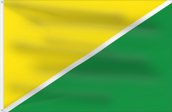 Flagge, mit zwei Metallösen und verstärktem Besatzband: Anorí Antioquia Anorí (Antioquia) Municipio de Anorí Antioquia