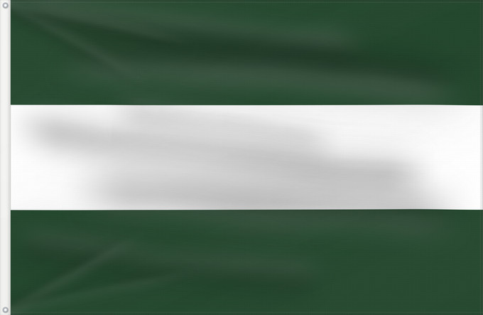 Bandera, con dos ojales metálicos y lado del asta reforzado: Arbeláez Cundinamarca Arbeláez (Cundinamarca) Municipio de Arbeláez Cundinamarca