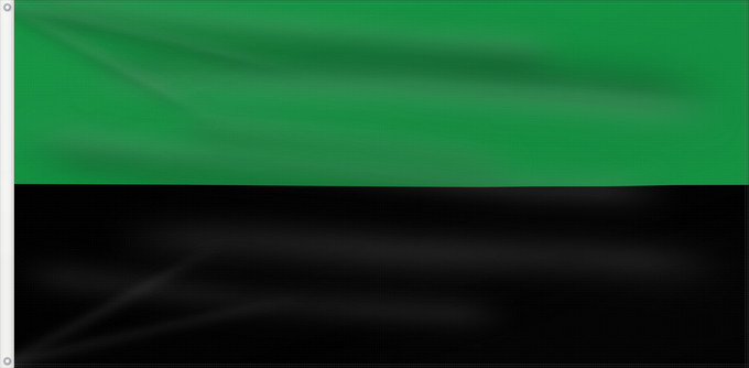 Flagge, mit zwei Metallösen und verstärktem Besatzband: Barrancas  La Guajira	Barrancas (La Guajira)	Municipio de Barrancas  La Guajira