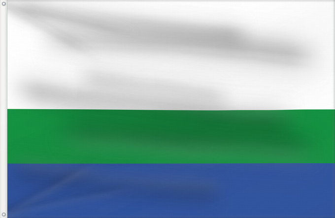 Flagge, mit zwei Metallösen und verstärktem Besatzband: Belén de los Andaquíes Caquetá Belén de los Andaquíes Municipio de Belén de los Andaquíes Caquetá
