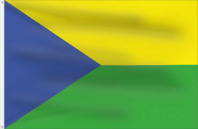 Flagge, mit zwei Metallösen und verstärktem Besatzband: Buenavista, Quindío
