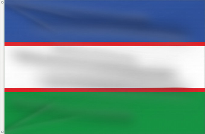 Flagge, mit zwei Metallösen und verstärktem Besatzband: Cali Valle del Cauca Cali (Valle del Cauca) Ciudad de Cali Valle del Cauca
