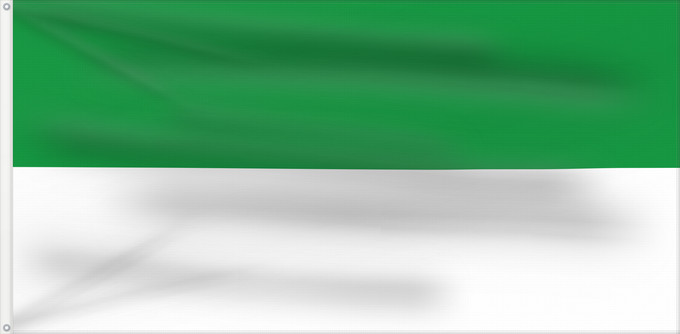 Drapeau, avec deux œillets métalliques et guindant renforcé : Cáqueza