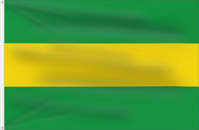 Flag, with two metal eyelets and reinforced hoist: Cauca Cauca, Colombia