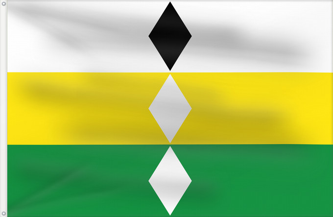 Flag, with two metal eyelets and reinforced hoist: Chibolo Magdalena Chibolo (Magdalena) Municipio de Chibolo Magdalena