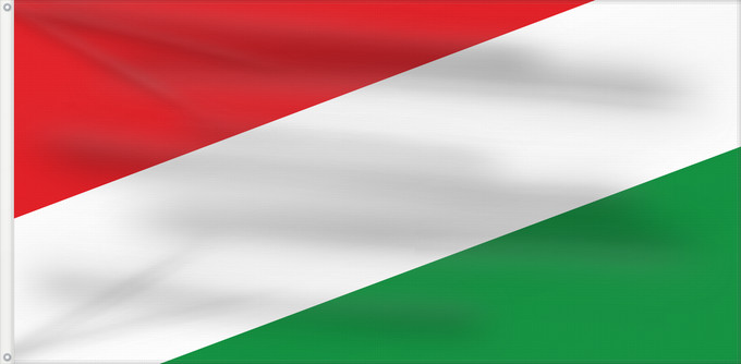 Flagge, mit zwei Metallösen und verstärktem Besatzband: Cravo Norte  Arauca	Cravo Norte	Municipio de Cravo Norte  Arauca