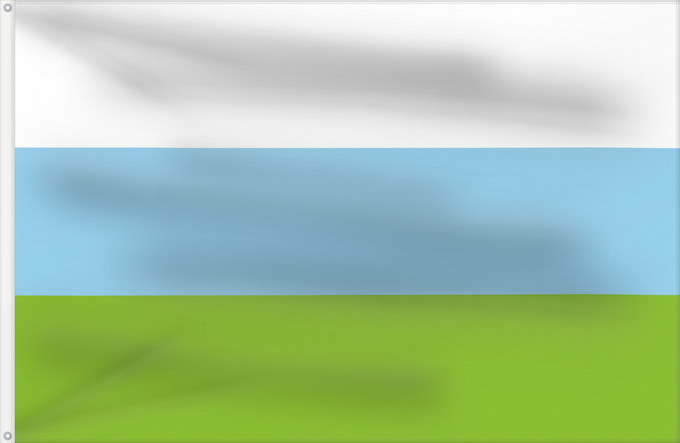 Bandera, con dos ojales metálicos y lado del asta reforzado: Cubará Boyacá Cubará (Boyacá) Municipio de Cubará Boyacá