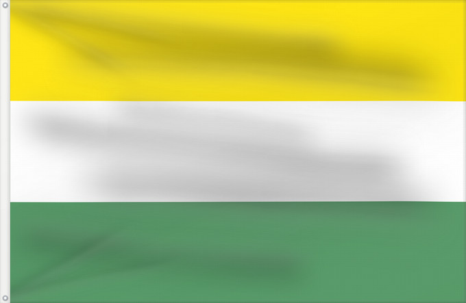 Flag, with two metal eyelets and reinforced hoist: Cucaita Boyacá Cucaita Municipio de Cucaita Boyacá