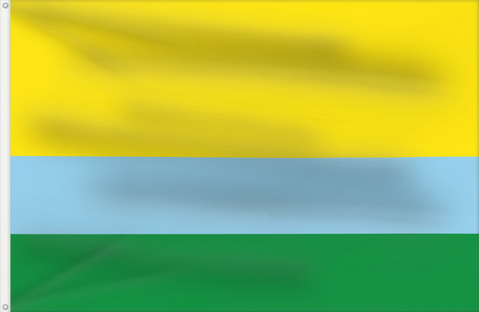 Flagge, mit zwei Metallösen und verstärktem Besatzband: El Roble  Sucre	El Roble (Sucre)	Municipio de El Roble  Sucre