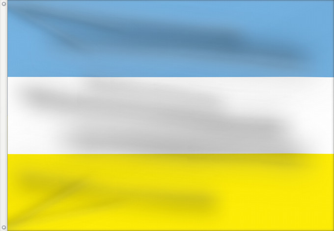 Bandera, con dos ojales metálicos y lado del asta reforzado: Entrerríos	Municipio de Entrerríos, Antioquia, Colombia