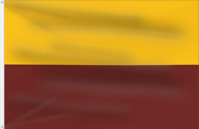 Flagge, mit zwei Metallösen und verstärktem Besatzband: Girón  Santander	Girón (Santander)	Municipio de Girón  Santander