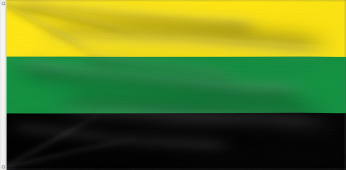 Flagge, mit zwei Metallösen und verstärktem Besatzband: Guachetá  Cundinamarca	Guachetá (Cundinamarca)	Municipio de Guachetá  Cundinamarca