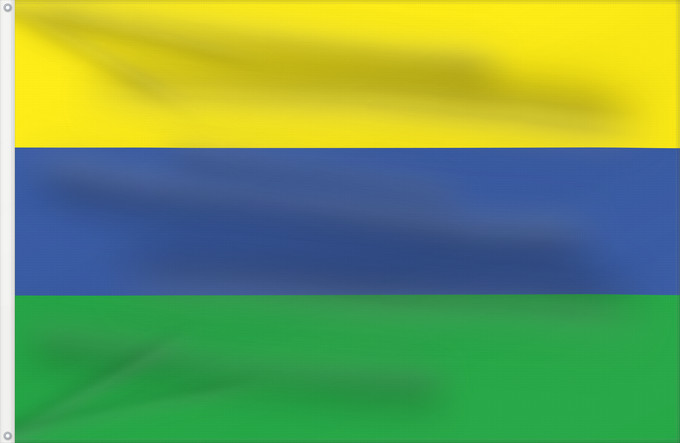 Flag, with two metal eyelets and reinforced hoist: Guainía Department Guainía department, Colombia Département de Guainía Departamento de Guainía, Colombia Guainía-Departement Dipartimento di Guainía